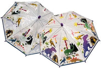 Floss & Rock Color Changing Umbrella - Clear Dino