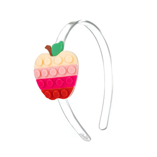 Acrylic Headband - Pink Shades Apple