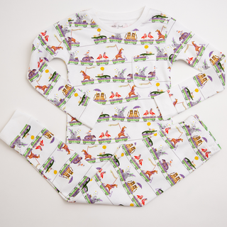 NolaTAWK Mardi Gras Jungle Krewe Pajamas