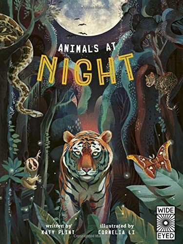 Animals At Night w/ Huge Glow in the Dark Poster