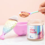 All Natural Mermaid Clay Face Mask Kit for Kids