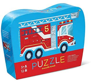 Crocodile Creek 12Pc Mini Firetruck Puzzle