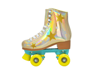 Girls Cosmic Skates - Holo Gold