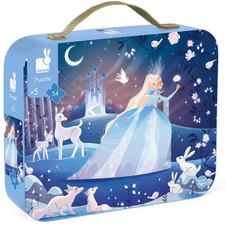 Janod Ice Enchantment 54Pc Suitcase Puzzle