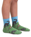 Dinosaur Pattern Crew Socks - 1113
