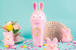 Bewaltz Pink Sprinkle Rabbit Tumbler