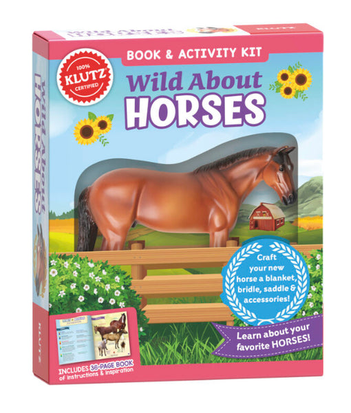 Wild About Horses Book & Activity Set