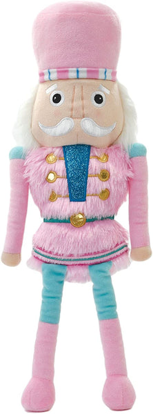 Plush Pink Pastel Nutcracker