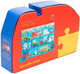 Crocodile Creek 36Pc Vehicles Floor Puzzle