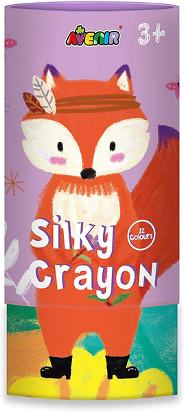 Silky Crayons 12pcs- Assorted – Olly-Olly