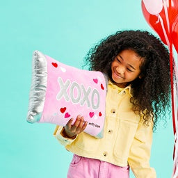 IScream Made with Love Chocolate Bar Plush Pillow