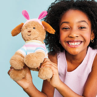 iScream Paisley Puppy Fur & Fleece Plush