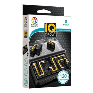 IQ Circuit - Portable Travel Game (120 Challenges)