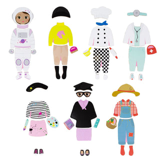 Wooden Magnetic Dress Up Doll - Sofia