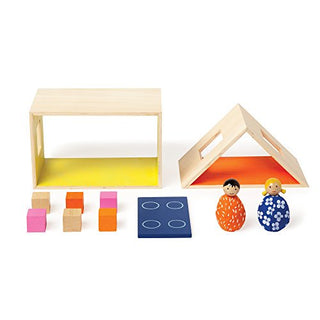 Mio Wooden Dollhouse Playset - Eating