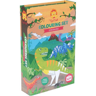 Tiger Tribe Coloring Set - Dinosaur