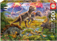 Educa Dinosaur Gathering Puzzle - 500Pc