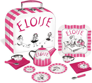 14Pc Eloise Tin Tea Set