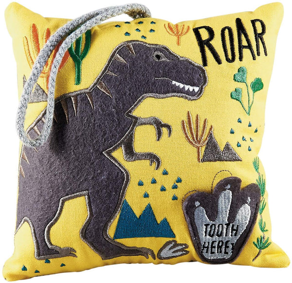 Floss & Rock Tooth Fairy Pillow - Dinosaur