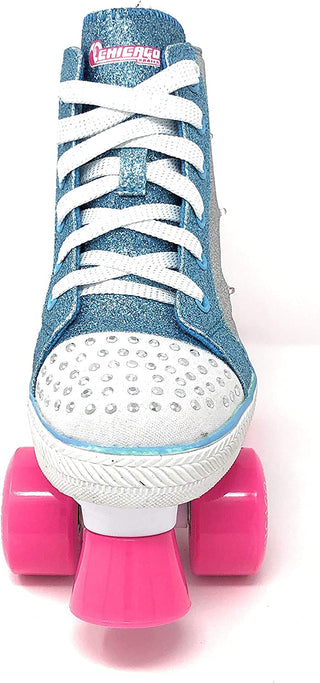 Junior Glitter Light Up Roller Skates
