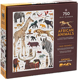 World of African Animals 750Pc Puzzle