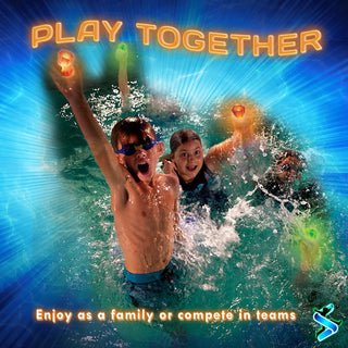 Pool Party - A Glow in the Dark Swimming Game