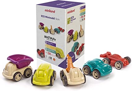 Miniland Eco Minimobil Mini 5Pc Car Set