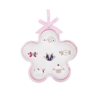 Sweet Treats 6Pc Ring Set w/ Display Box
