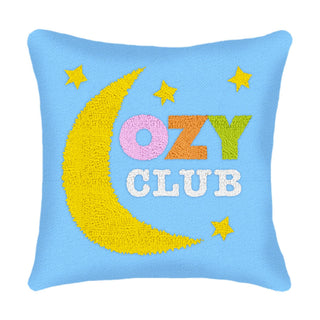Long Hook Square Decorative Pillow - Cozy Club