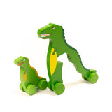 Big & Little T-Rex Push Toy