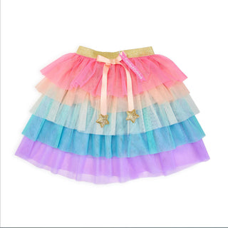Rainbow Ruffles Tulle Tutu