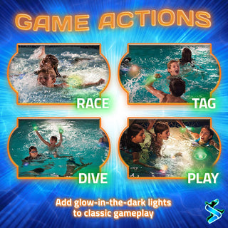 Pool Party - A Glow in the Dark Swimming Game