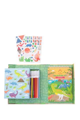Tiger Tribe Coloring Set - Dinosaur