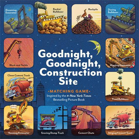 Goodnight, Goodnight Construction Site Matching Game