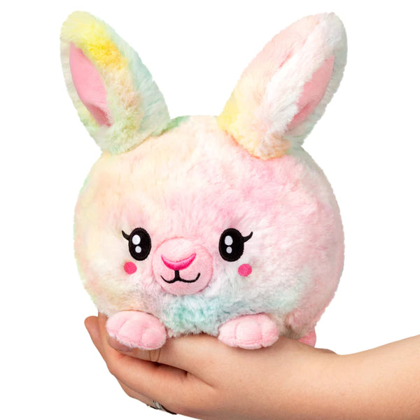 SnuggleMi Snackers Pastel Tie-Dye Fluffy Bunny