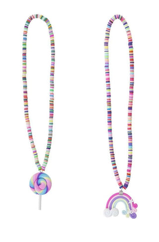 Lollipop/Rainbow Assorted Necklaces