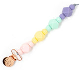 Three Hearts Toy & Pacifier Clip