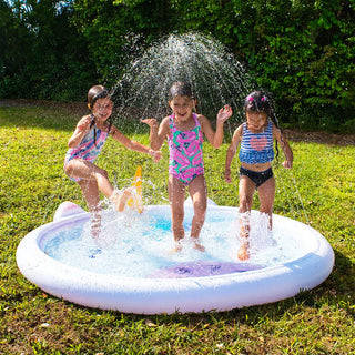 Inflatable Happy Unicorn Splash Pad Sprinkler