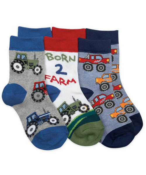 Born 2 Farm Crew Socks - 1140