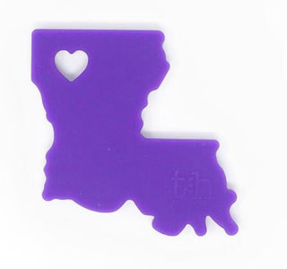 Three Hearts Louisiana Teether