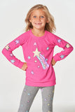 Chaser Girl Vintage L/S Shooting Star Top
