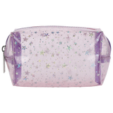 Colorblock Clear Stars 4Pc Cosmetic Bag Set