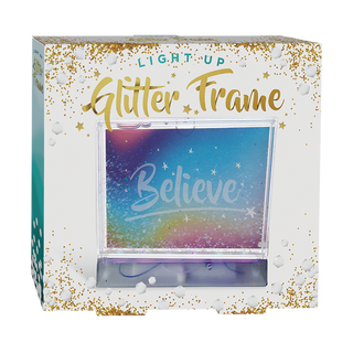 Iscream Color Changing Glitter Picture Frame