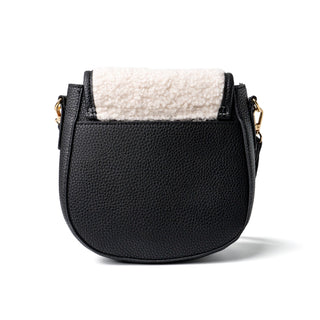 Kedzie Camden Faux Sherpa Mini Messenger Bag