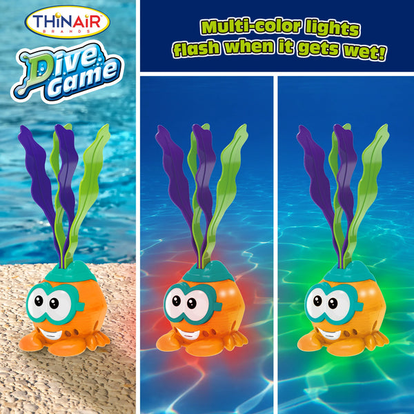 Hermit Crab Water Light-Up Dive Game