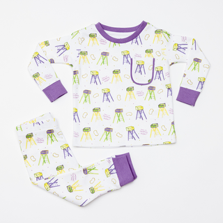 NolaTAWK Mardi Gras Throw Me Something Mister Pajamas