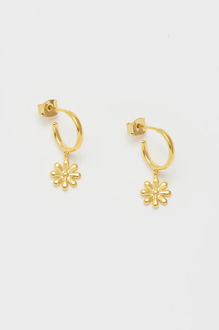 Estella Bartlett Gold-Plated Earrings - Daisy Drop