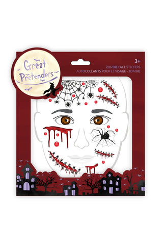 Great Pretenders Halloween Face Stickers
