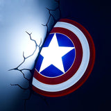 Captain America Shield 3D Deco Light
