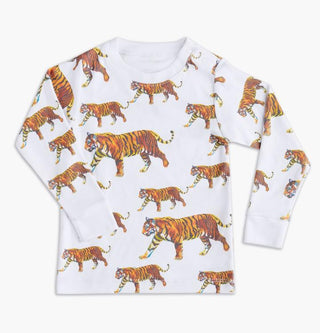 Elle Vee Organic Tiger March 2Pc Pajamas